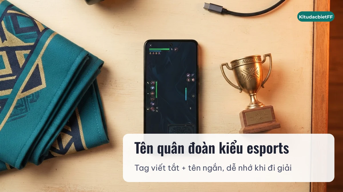 Tên quân đoàn Free Fire kiểu esports Tên quân đoàn Free Fire kiểu esports với tag viết tắt