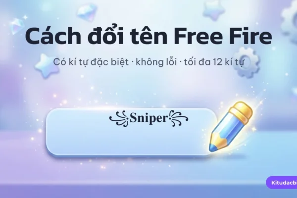 Cách Đổi Tên Free Fire Có Kí Tự Đặc Biệt: 4 Bước Và Cách Sửa Lỗi