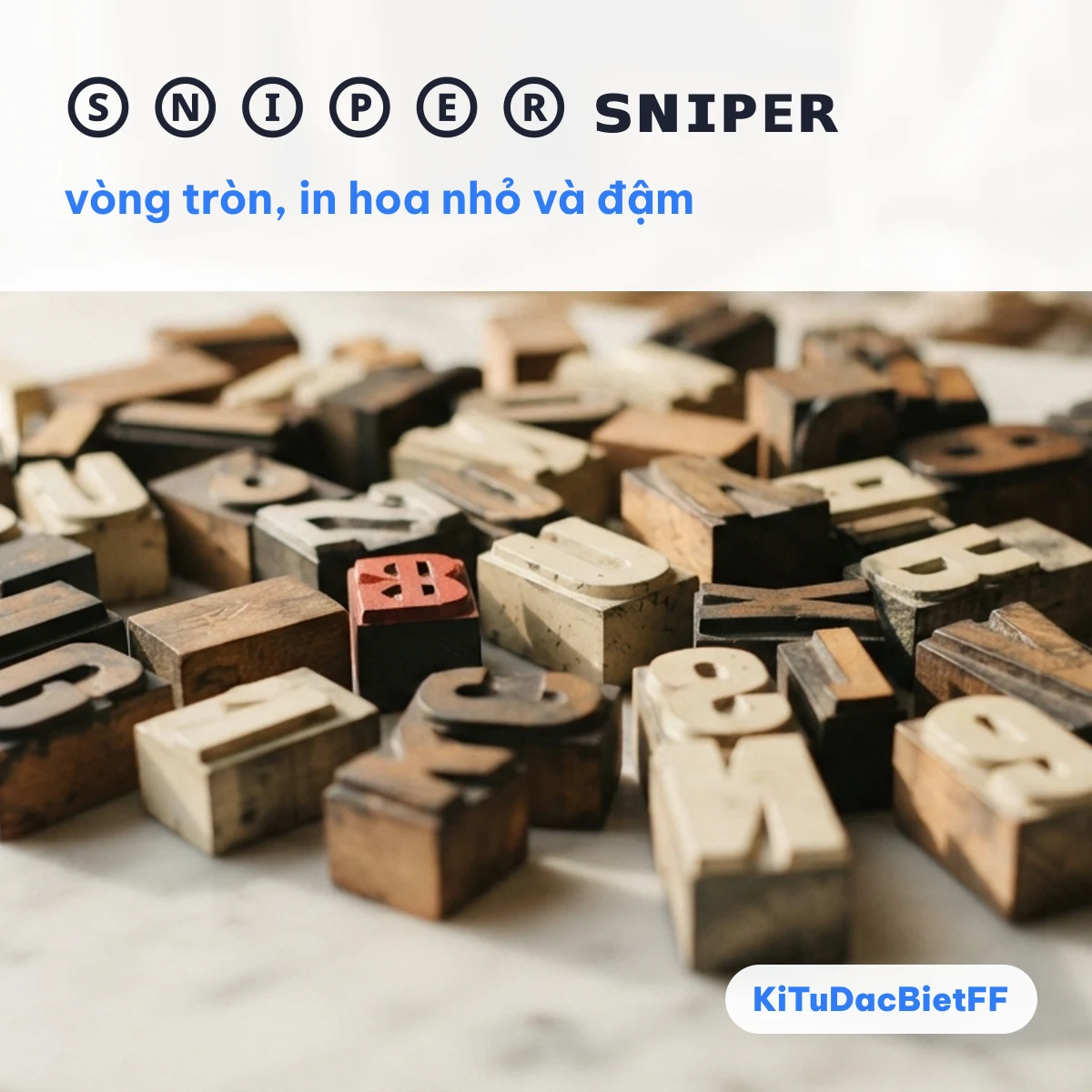 Chữ in hoa kiểu Ⓐ 𝐀 ᴀ cho tên Free Fire