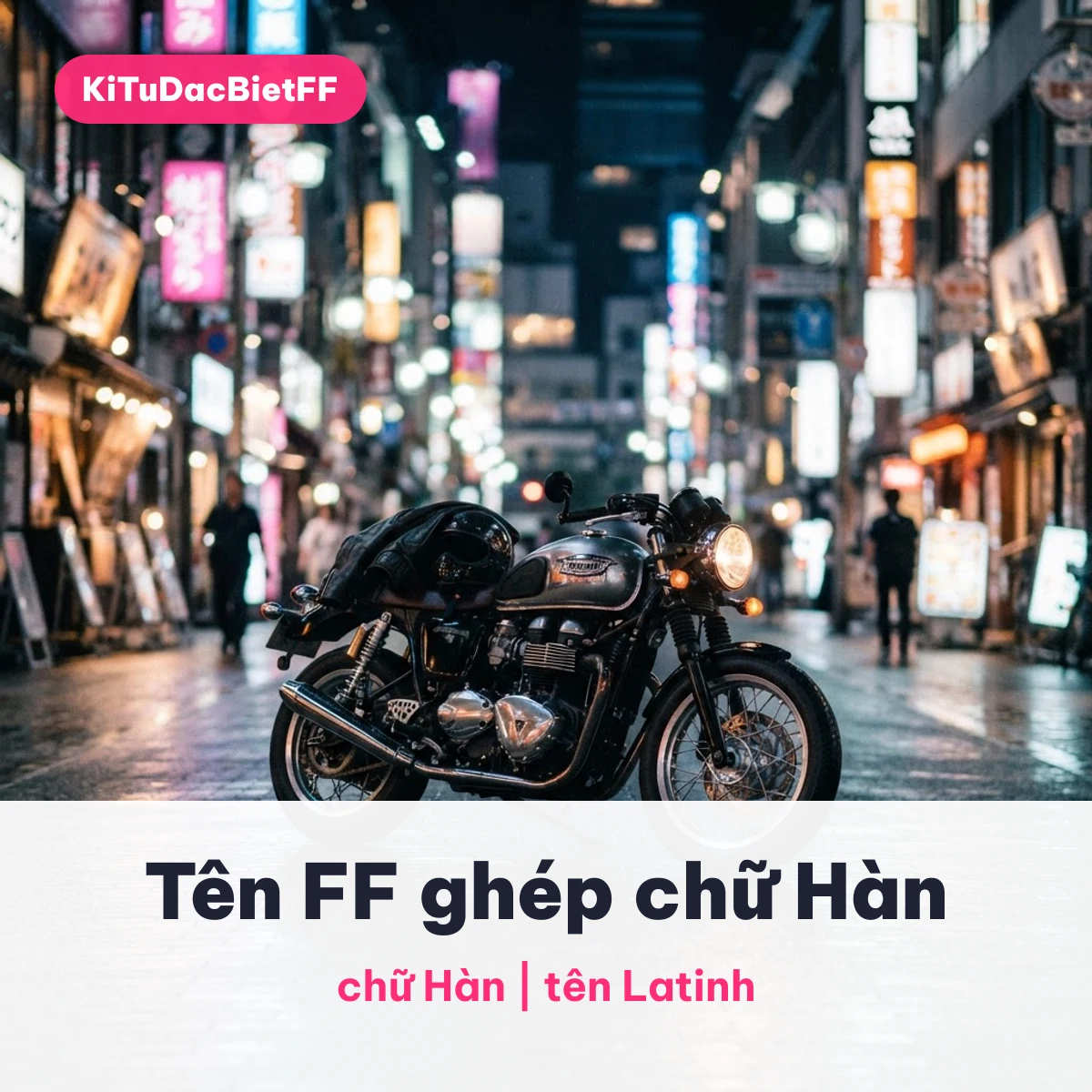 Tên FF ghép chữ Hàn và chữ Latinh